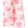 imageThe Childrens Place Girls and Toddler Assorted Long Sleeve Knit ShirtHeartsPink HeartsPink