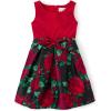 imageThe Childrens Place Girls Sleeveless Dressy DressesRed Floral