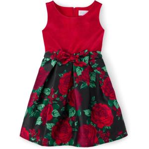 imageThe Childrens Place Girls Sleeveless Dressy DressesRed Floral