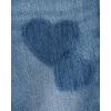imageThe Childrens Place Baby Girls and Toddler Barrel Leg JeansPeak Wash Hearts