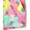 imageThe Childrens Place Baby Girls and Toddler Tie Front Denim Pull On ShortsIce Cream Tie Dye