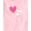 imageThe Childrens Place BabyGirls and Toddler Assorted Long Sleeve Knit ShirtHeartsPink HeartsPink