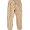 imageThe Childrens Place Boys Active Suede Ribbed Fleece Jogger SweatpantsJava Hill