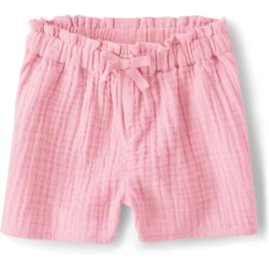 imageThe Childrens Place BabyGirls and Toddler Paperbag Waist ShortsRose