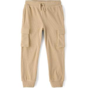 imageThe Childrens Place Boys Active Suede Ribbed Fleece Jogger SweatpantsJava Hill