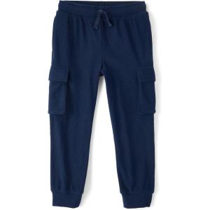 imageThe Childrens Place Boys Active Suede Ribbed Fleece Jogger SweatpantsTidal