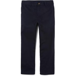imageThe Childrens Place Boys Stretch Relaxed Straight Chino PantsNew Navy