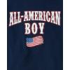 imageThe Childrens Place BabyBoys and Toddler All HolidaysBirthdays Short Sleeve Graphic TShirts2 PackAll American BoyHot Dog