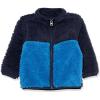imageThe Childrens Place Baby Boys and Toddler Cozy Fuzzy Sherpa JacketBlue Colorblock