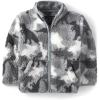 imageThe Childrens Place Baby Boys and Toddler Cozy Fuzzy Sherpa JacketDino Camo