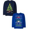imageThe Childrens Place UnisexChild All HolidaysBirthdays Long Sleeve Graphic TShirts2 PackHoliday Gamer