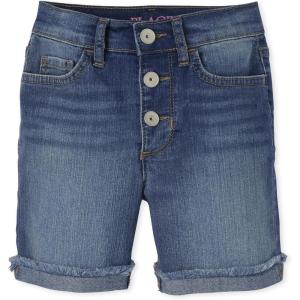 imageDenim Midi ShortsFray Cuff Josephine Wash