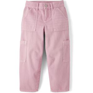 imageThe Childrens Place Girls Barrel Leg JeansLuxe Lilac
