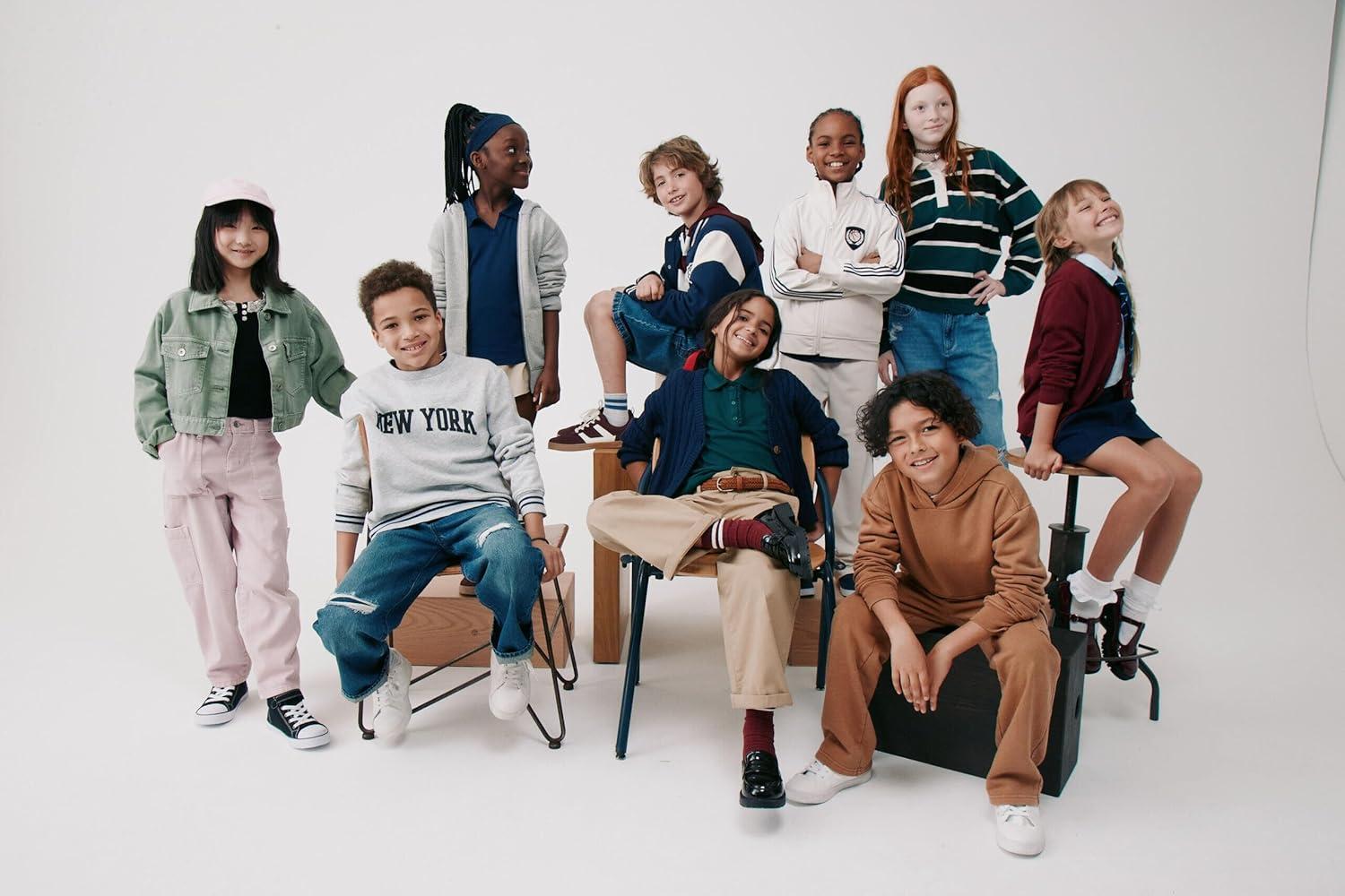 imageThe Childrens Place Boys Long Sleeve Crew Neck Pullover SweaterNew York