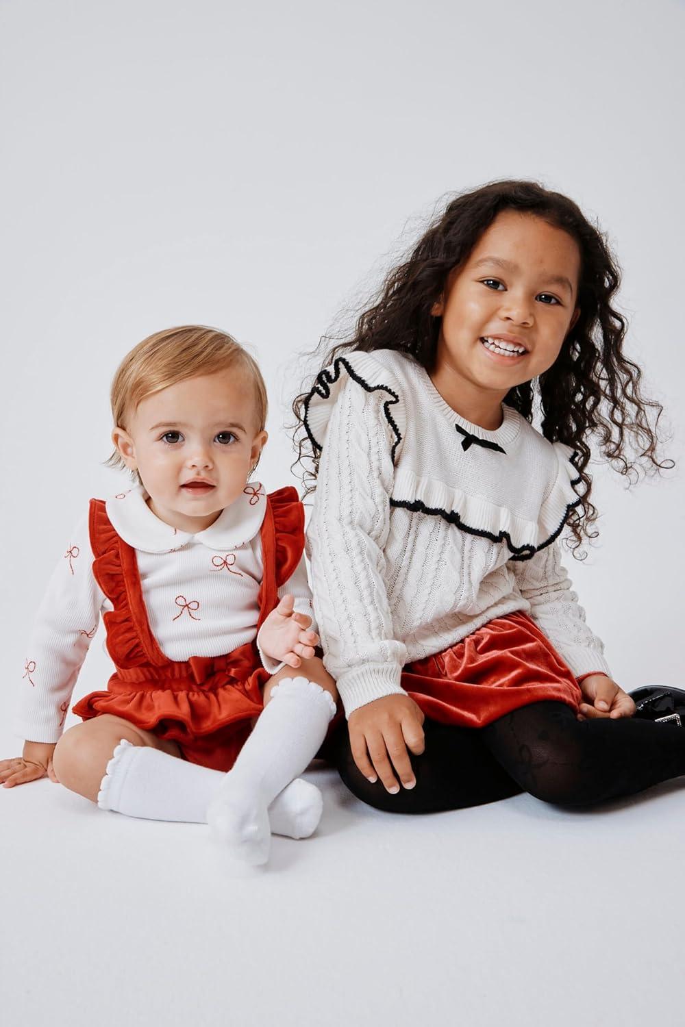 imageThe Childrens Place Girls Baby Toddler Closed Toe Ballet FlatsBlack