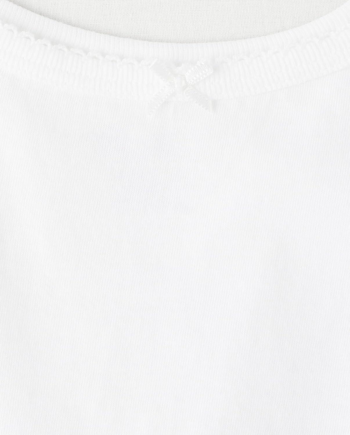 imageThe Childrens Place Girls Sleeveless CamiWhite 6pack