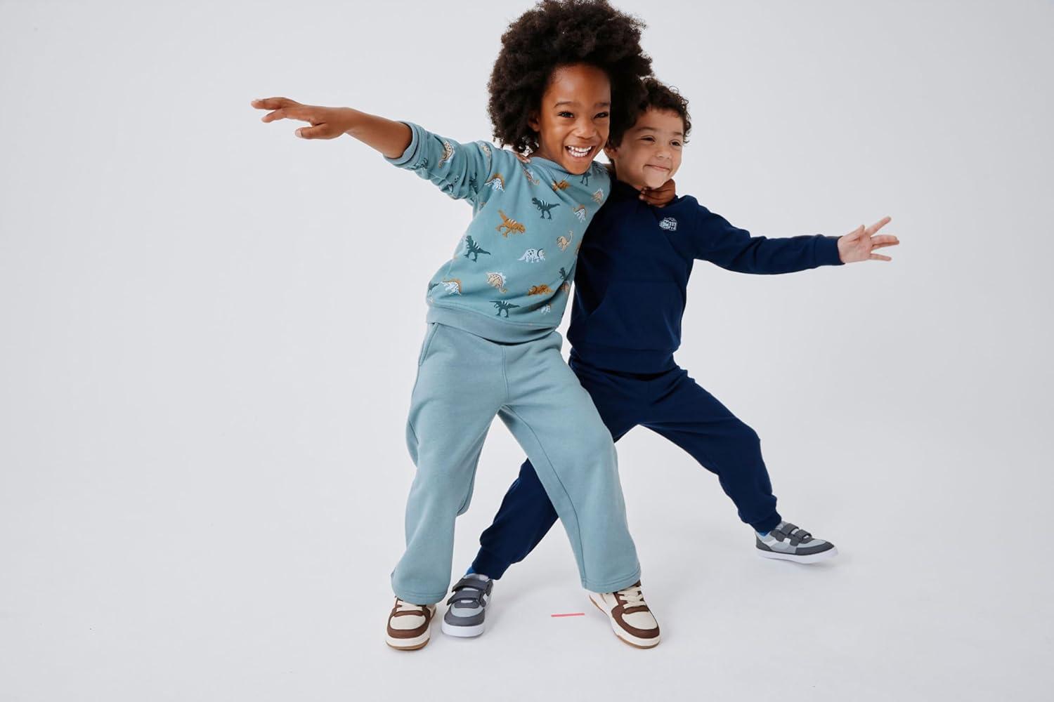 imageThe Childrens Place babyboys And Toddler Long Sleeve Active Premium Fleece SweatshirtNorway Spice