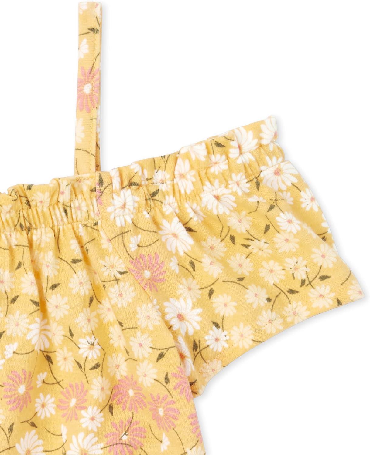 imageThe Childrens Place babygirls And Toddler Printed RompersDaisy Meadow