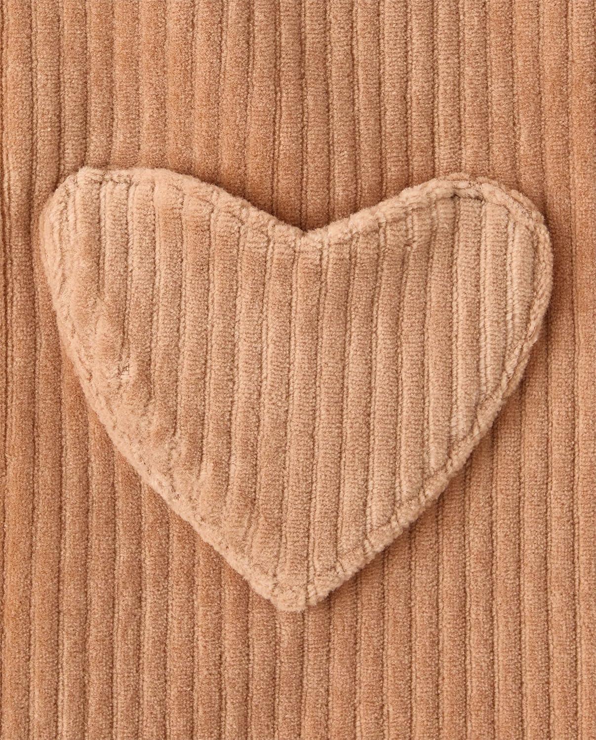 imageThe Childrens PlaceBaby Girlsand Toddler Long Sleeve Top and Skirtall Dress SetLt Plum Corduroy18 Months24 Months