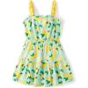 imageThe Childrens Place Baby Girls and Toddler Sleveless Fashion DressAllover Lemonade