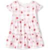 imageThe Childrens Place BabyGirls and Toddler Tiered Dress Short SleeveStrawberry Gingham
