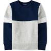 imageThe Childrens Place Boys Long Sleeve Crew Neck Pullover SweaterTidal Colorblock