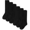 imageThe Childrens Place Girls Knee Socks Variety PackBlack 6pack