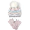 imageThe Childrens Place girls Winter Hat and Mittens Cold Weather SetSpace Dye Set