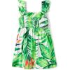 imageThe Childrens PlaceBabyGirlsand Toddler Sleeveless Dressy DressesTropical Renew Blue4 Years