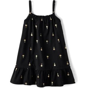 imageThe Childrens Place Baby Girls and Toddler Casual Sleeveless Tiered DressesBlack