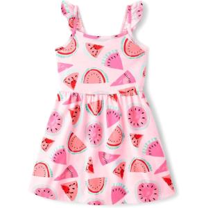 imageThe Childrens Place Baby Girls and Toddler Sleeveless Everyday Summer DressesWatermelons