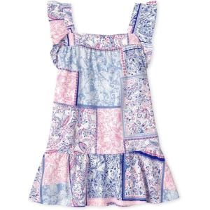 imageThe Childrens Place Baby Girls and Toddler Sleveless Fashion DressNavy Flutter