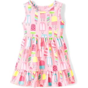 imageThe Childrens Place Baby Girls and Toddler Sleveless Fashion DressPopsicles