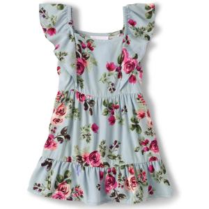 imageThe Childrens Place Baby Girls and Toddler Sleveless Fashion DressSmoky Blue