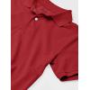 imageThe Childrens Place Boys Short Sleeve Pique Polo 2 PackClassic Red
