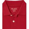 imageThe Childrens Place Boys Short Sleeve Pique Polo 2 PackClassic Red