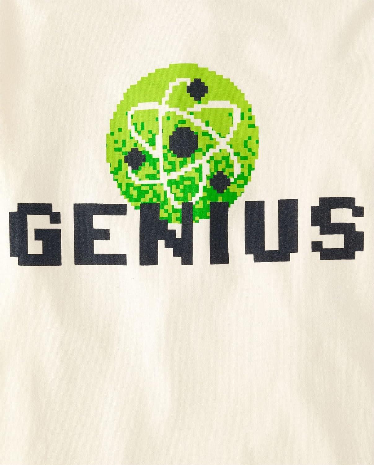 imageThe Childrens Place Boys AnimalsCars Short Sleeve Graphic TShirts3 PackTigerLife GamerGenius