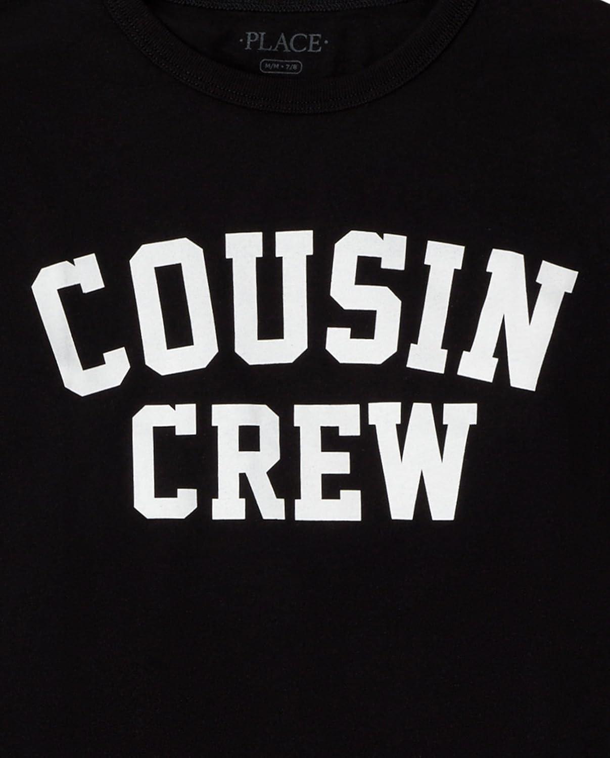 imageThe Childrens Place Boys GamerCarsSports Long Sleeve Graphic TShirts2 PackCousin Crew