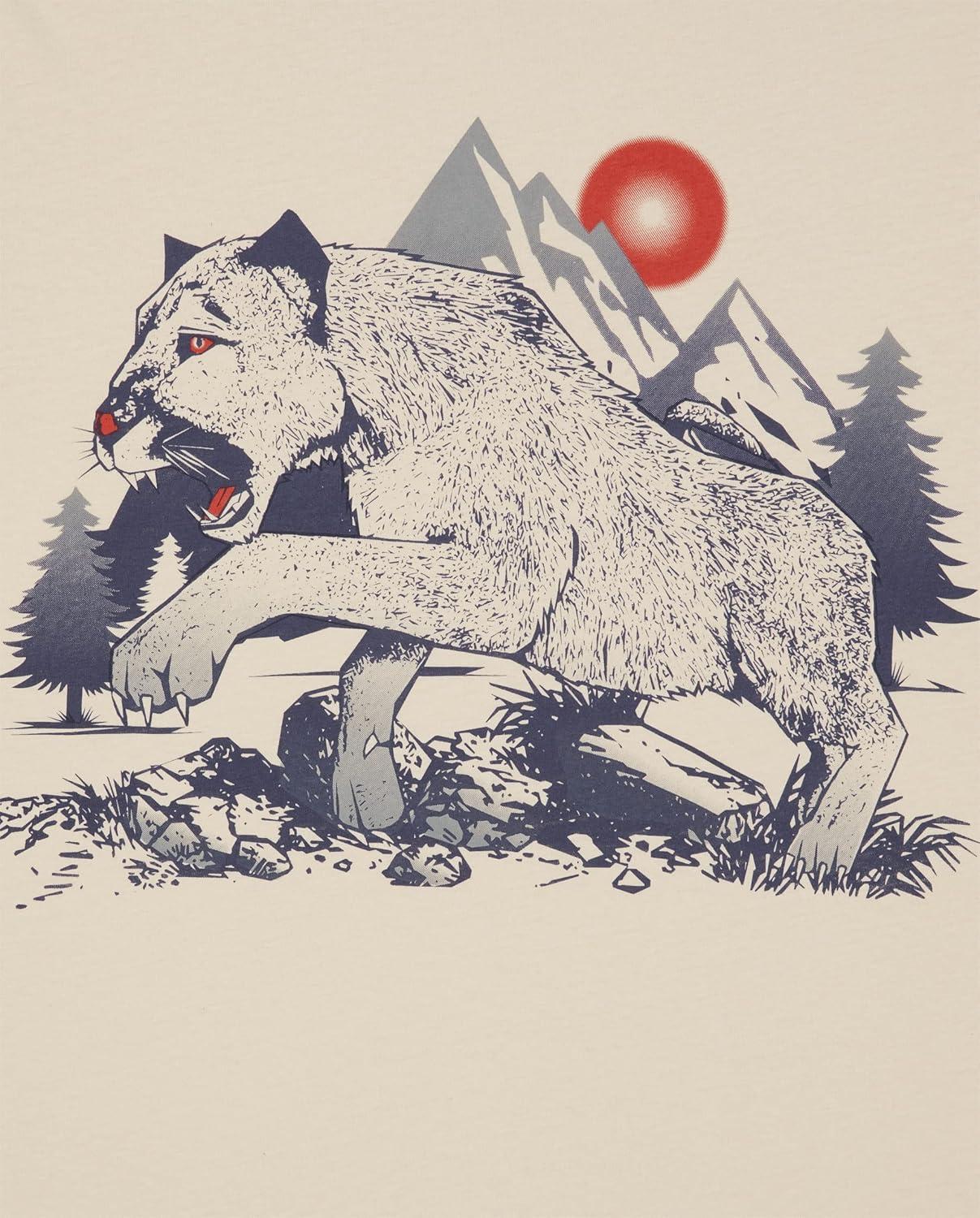 imageThe Childrens Place Boys GamerSportsCars Short Sleeve Graphic TShirts2 PackBearCougar