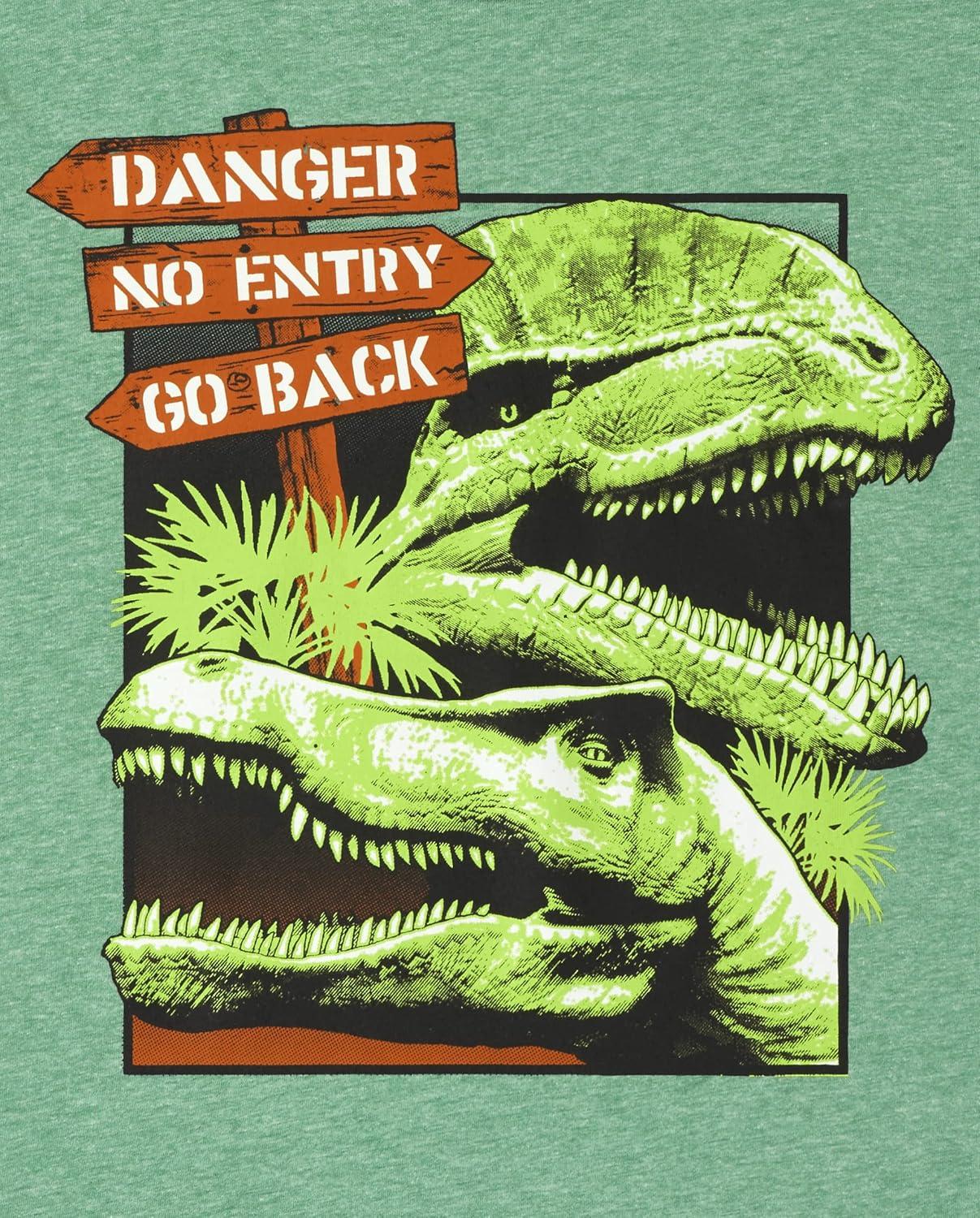 imageThe Childrens Place Boys GamerSportsCars Short Sleeve Graphic TShirts2 PackDangerWrong Way 2pack