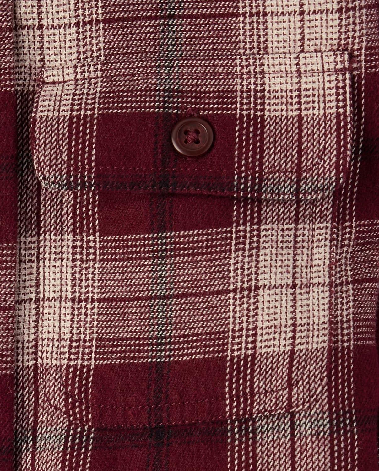 imageThe Childrens Place Boys Long Sleeve Flannel Button Down ShirtLogan Plaid