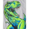 imageThe Childrens Place Boys AnimalsCars Short Sleeve Graphic TShirts3 PackDino BrawlDinoTrex