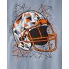 imageThe Childrens Place Boys GamerCarsSports Long Sleeve Graphic TShirts2 PackFootball HelmetFootball