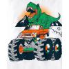 imageThe Childrens Place Boys GamerCarsSports Long Sleeve Graphic TShirts2 PackRobot DinoDino Monster Truck