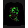 imageThe Childrens Place Boys GamerCarsSports Long Sleeve Graphic TShirts2 PackSoccer BallFootball Player Flame