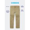 image:imageThe Childrens Place Boys Stretch Relaxed Straight Chino Pants MultipacksFlaxNew Navy 2pack