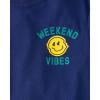 image:imageThe Childrens Place boys Short Sleeve Top and Shorts2 Piece Pajama SetHappy Face Vibes