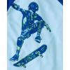 image:imageThe Childrens Place boys Short Sleeve Top and Shorts2 Piece Pajama SetSkateboarder