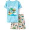 image:imageThe Childrens Place Boys 100 Cotton Sleeve Top and Shorts 2 Piece Pajama SetSummer Vibes