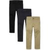 Flax/New Navy/Black 3-pack